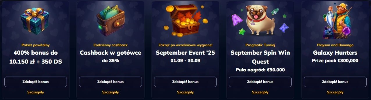 Oferty RioAce Casino