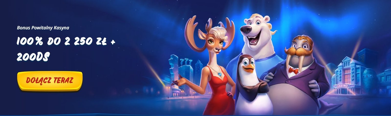 Bonus powitalny SG Casino – 100% do 2 250 zł + 200 darmowych spinów