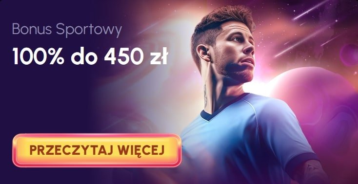 Bonus powitalny Novajackpot Sportsbook – 100% do 450 zł