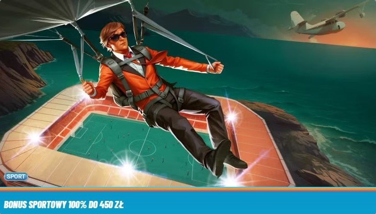Bonus powitalny Vegasino Sportsbook – 100% do 450 zł
