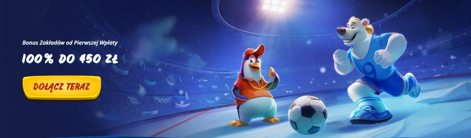 Bonus powitalny SG Sportsbook – 100% do 450 zł
