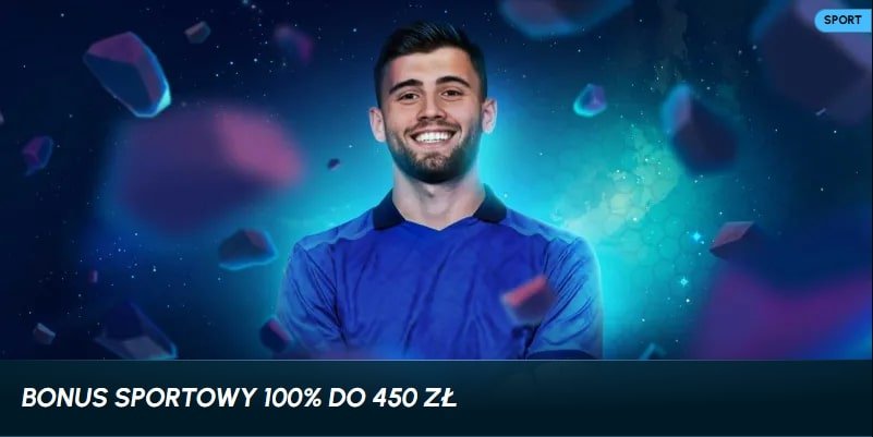 Bonus powitalny Slotexo Sportsbook – 100% do 450 zł