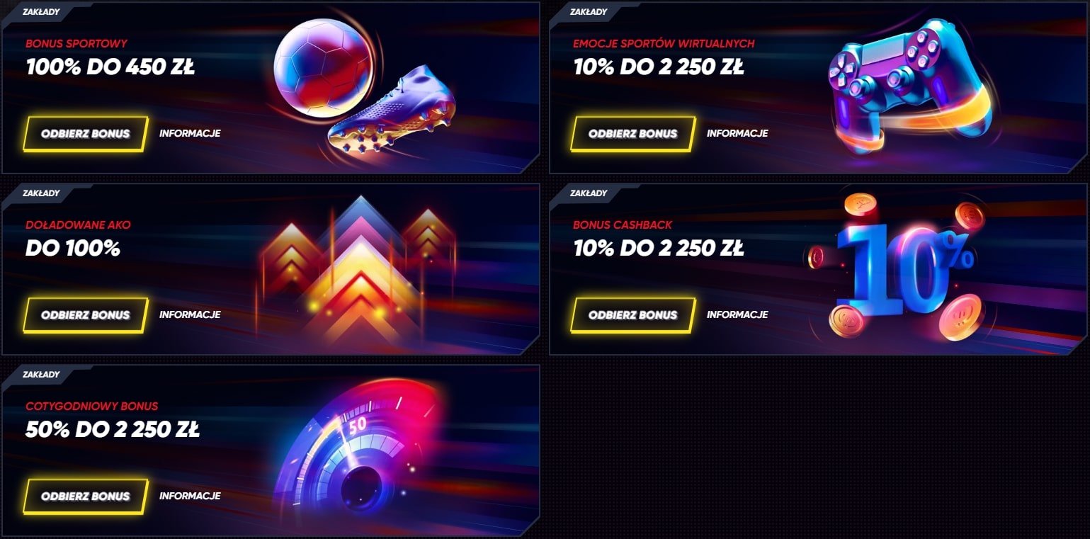 Promocje QuickWin Sportsbook