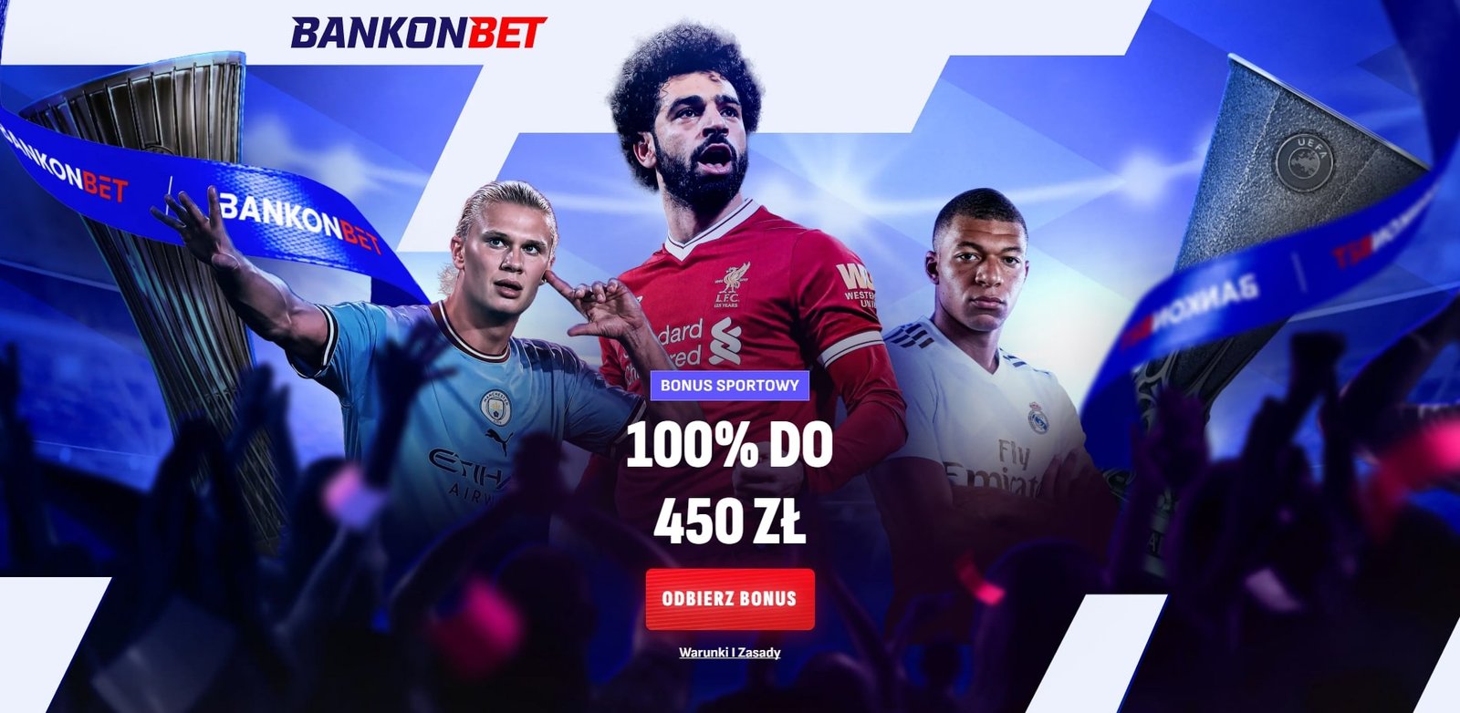 Bonus powitalny Bankonbet Sportsbook – 100% do 450 zł