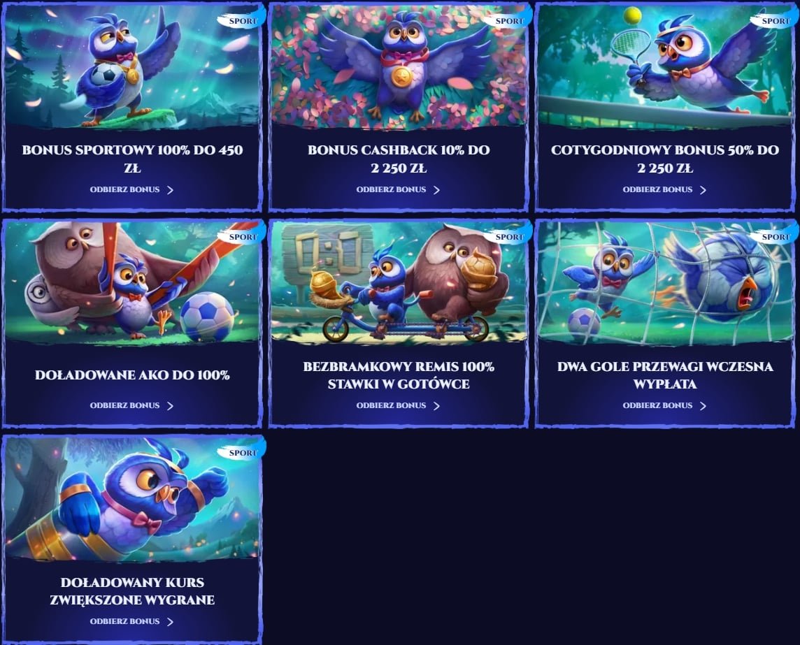 Promocje Spinight Sportsbook
