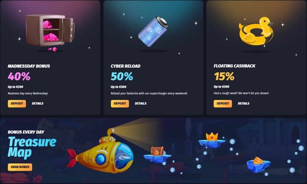 WinShark Casino Offers