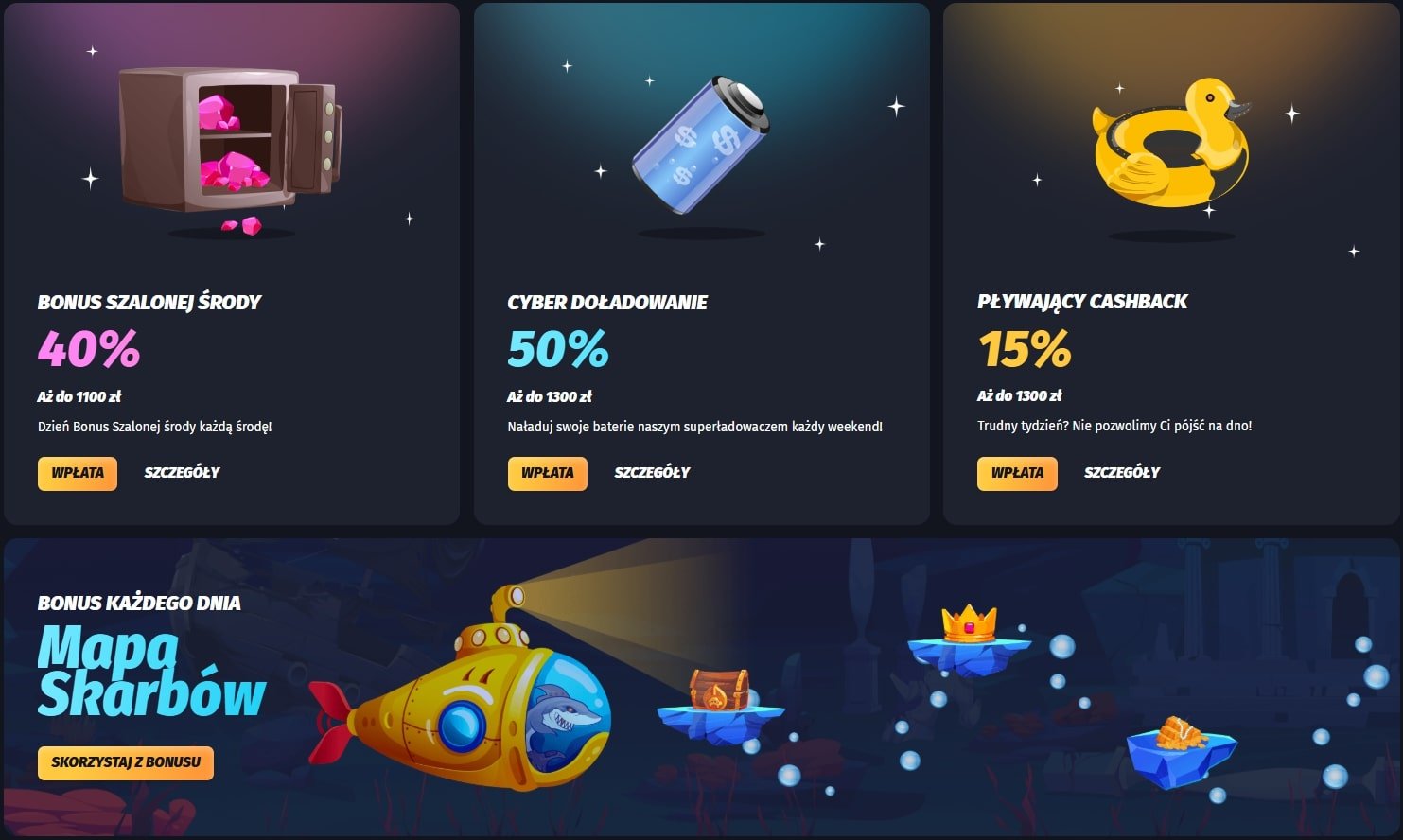 Oferty WinShark Casino