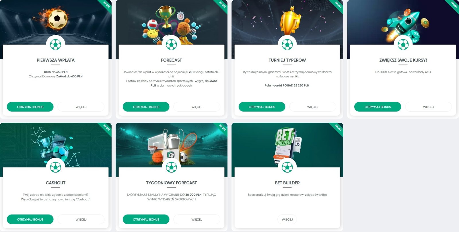 Promocje IviBet Sportsbook