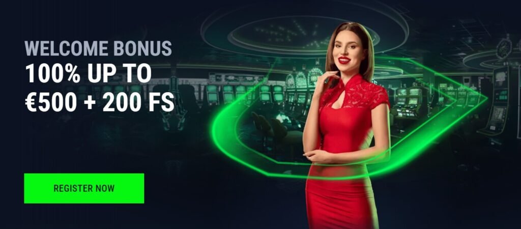Casinado Casino Welcome Bonus - 100% up to €500 + 200 Free Spins