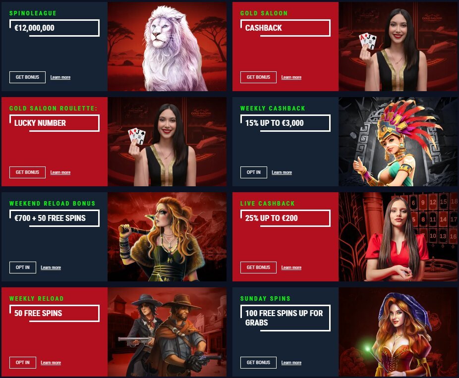 Casinado Casino Promotions