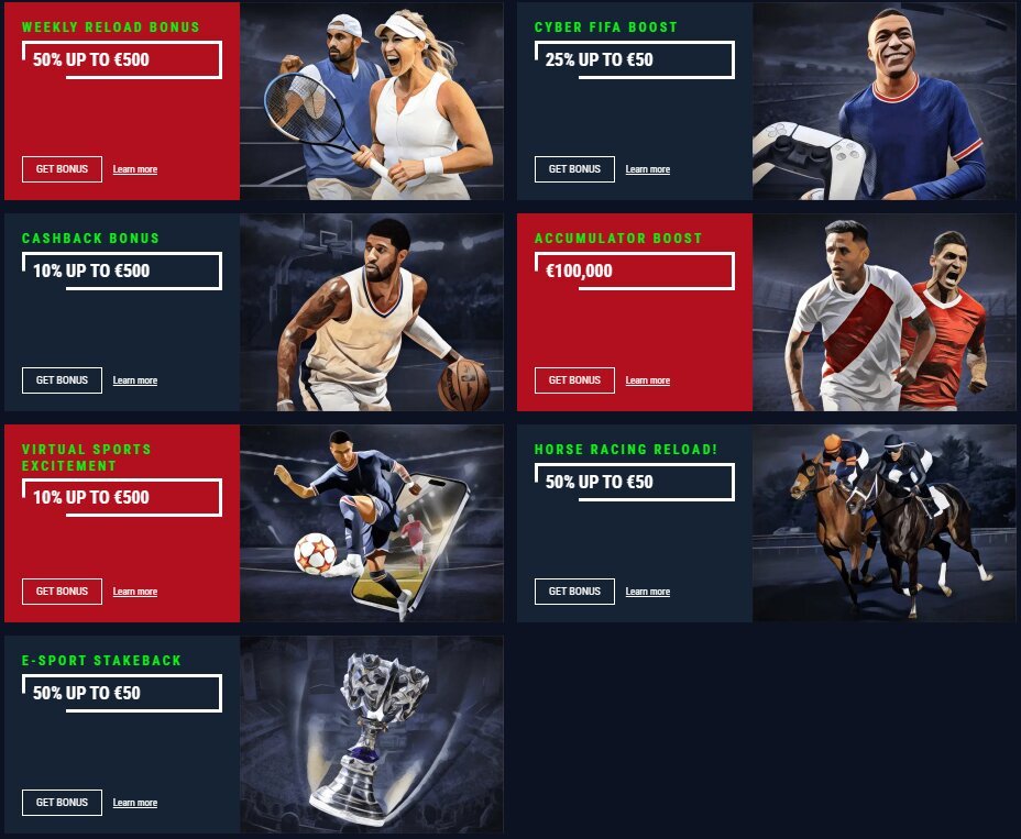 Casinado Sportsbook Promotions