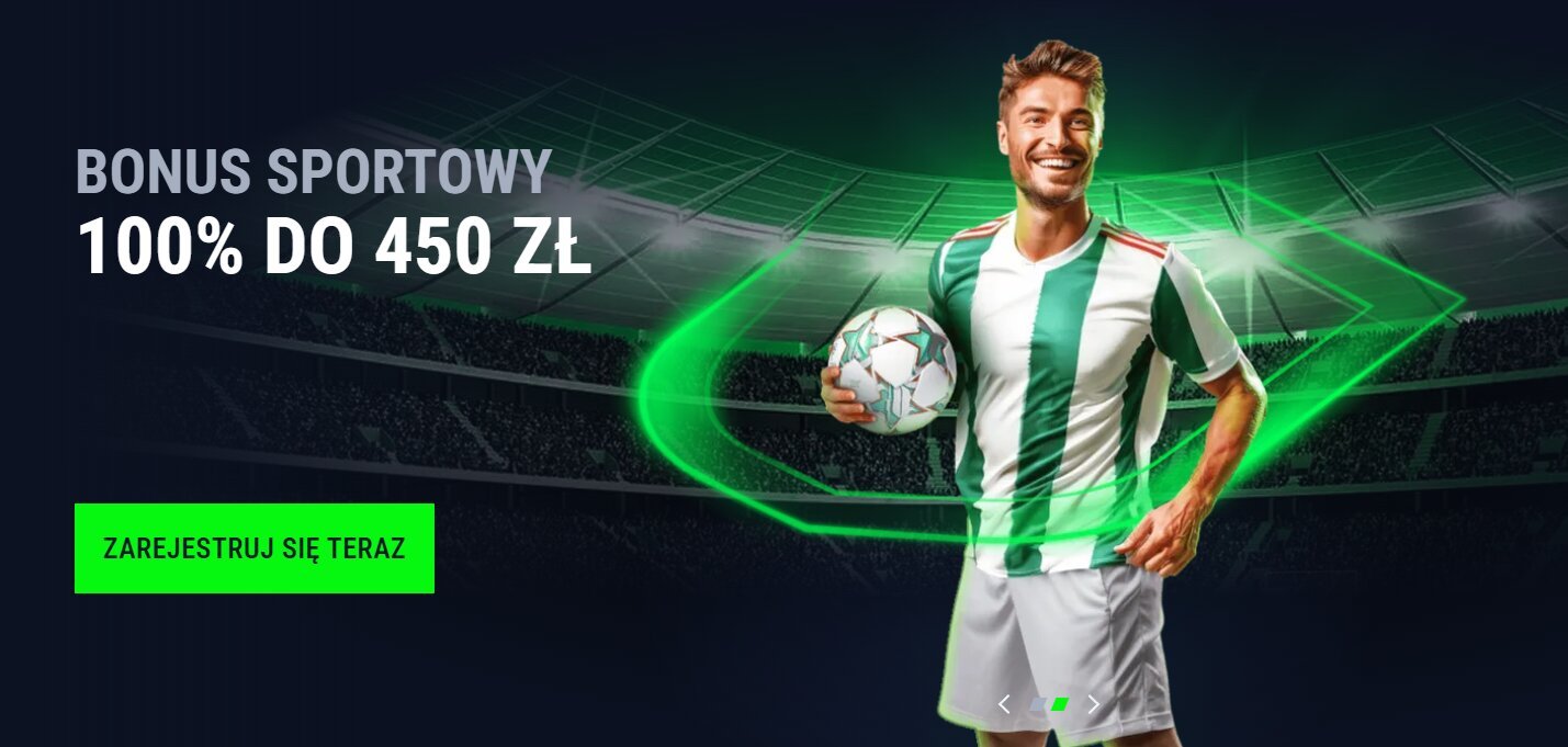 Bonus powitalny Casinado Sportsbook – 100% do 450 zł
