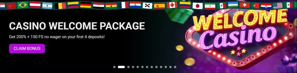 SpinBetter Casino Welcome Bonus - 100% up to €1.500 + 150 Free Spins