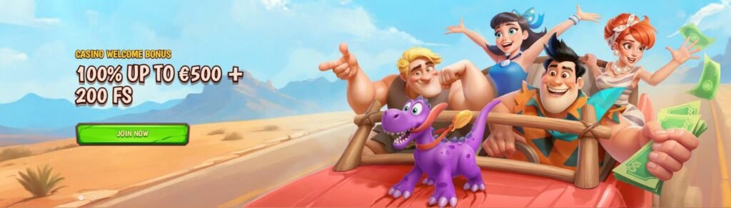 Stone Vegas Casino Welcome Bonus - 100% up to €500 + 200 Free Spins