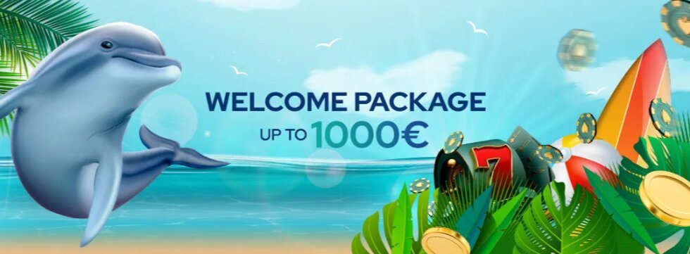 Dolfwin Casino Welcome Bonus - 100% up to €1000
